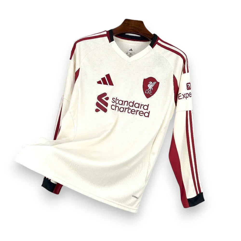 LIVERPOOL - MAILLOT EXTÉRIEUR MANCHE LONGUE 25/26