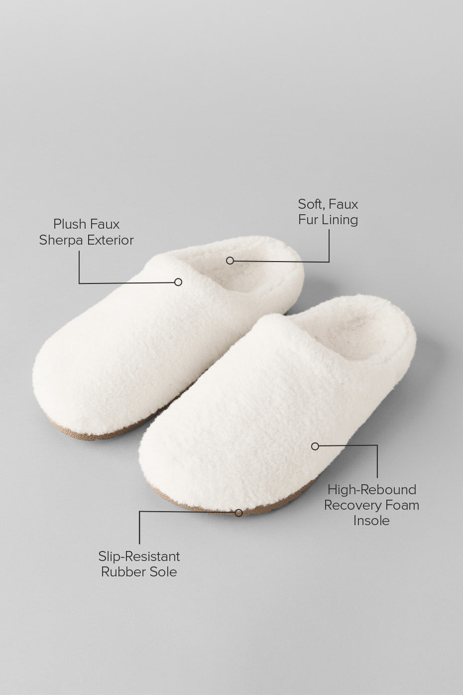 Slippers Recovery - Sherpa "out of stock"