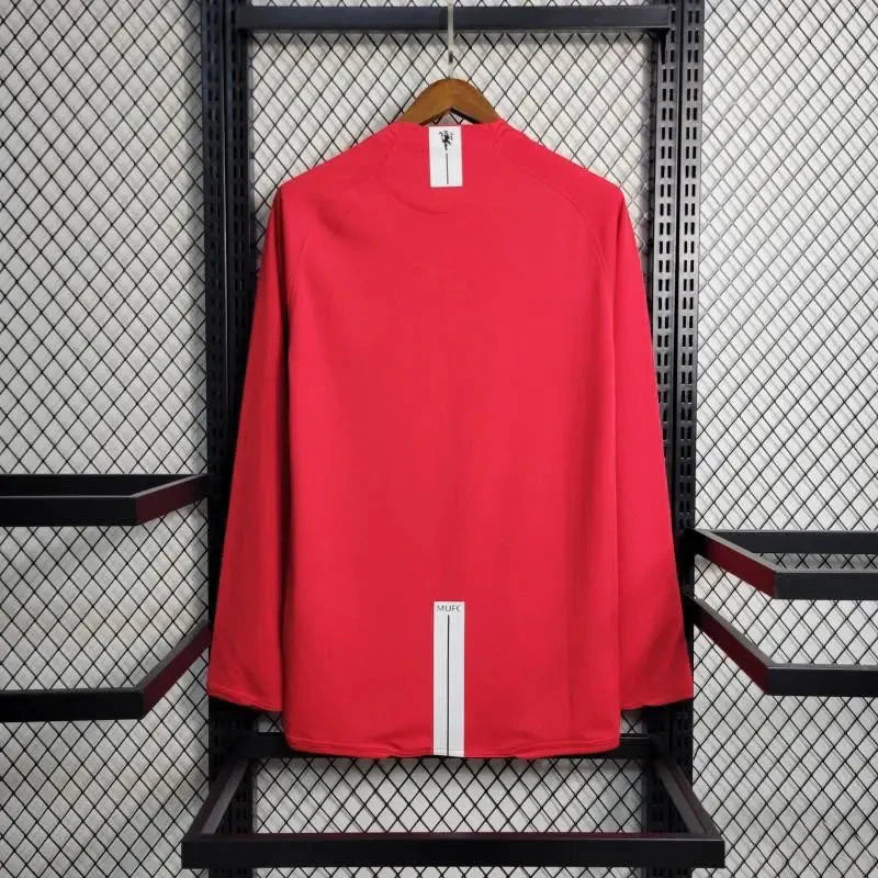 MANCHESTER UNITED - MAILLOT MANCHES LONGUES RETRO 2008