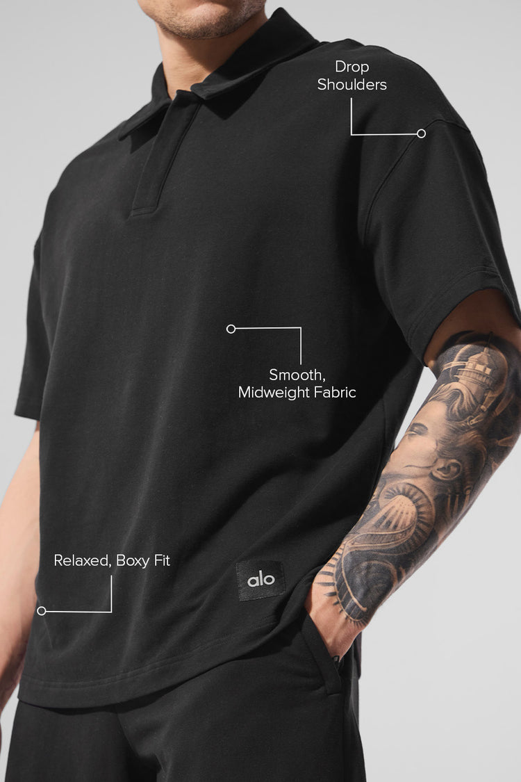 Double Take Short Sleeve Polo