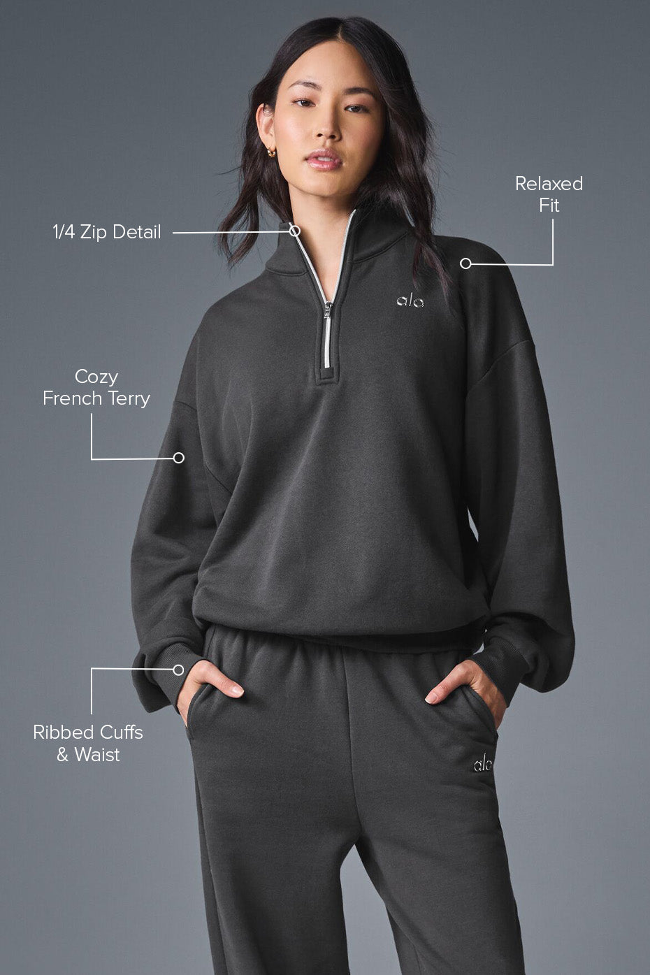 Sweater Accolade 1/4 Zip "best seller"