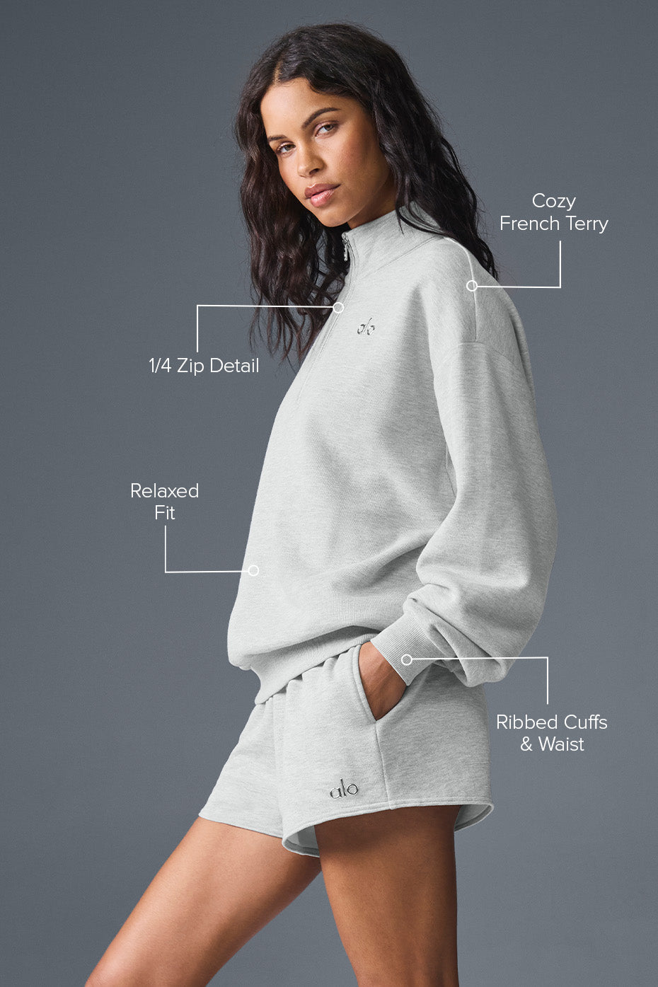 Sweater Accolade 1/4 Zip "best seller"