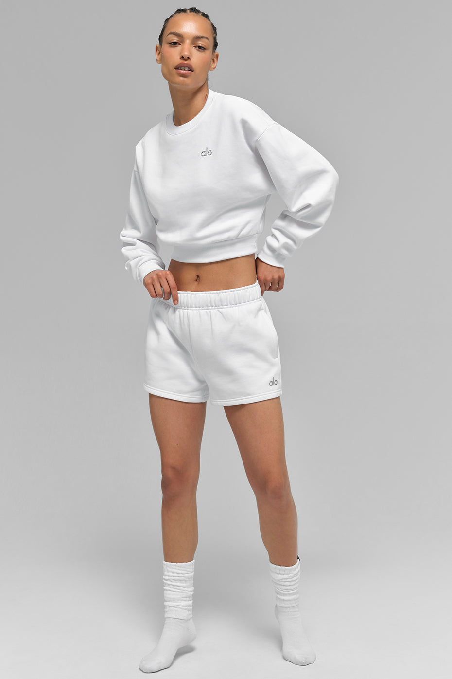 sweater Accolade Cropped Crew Neck "best-seller"