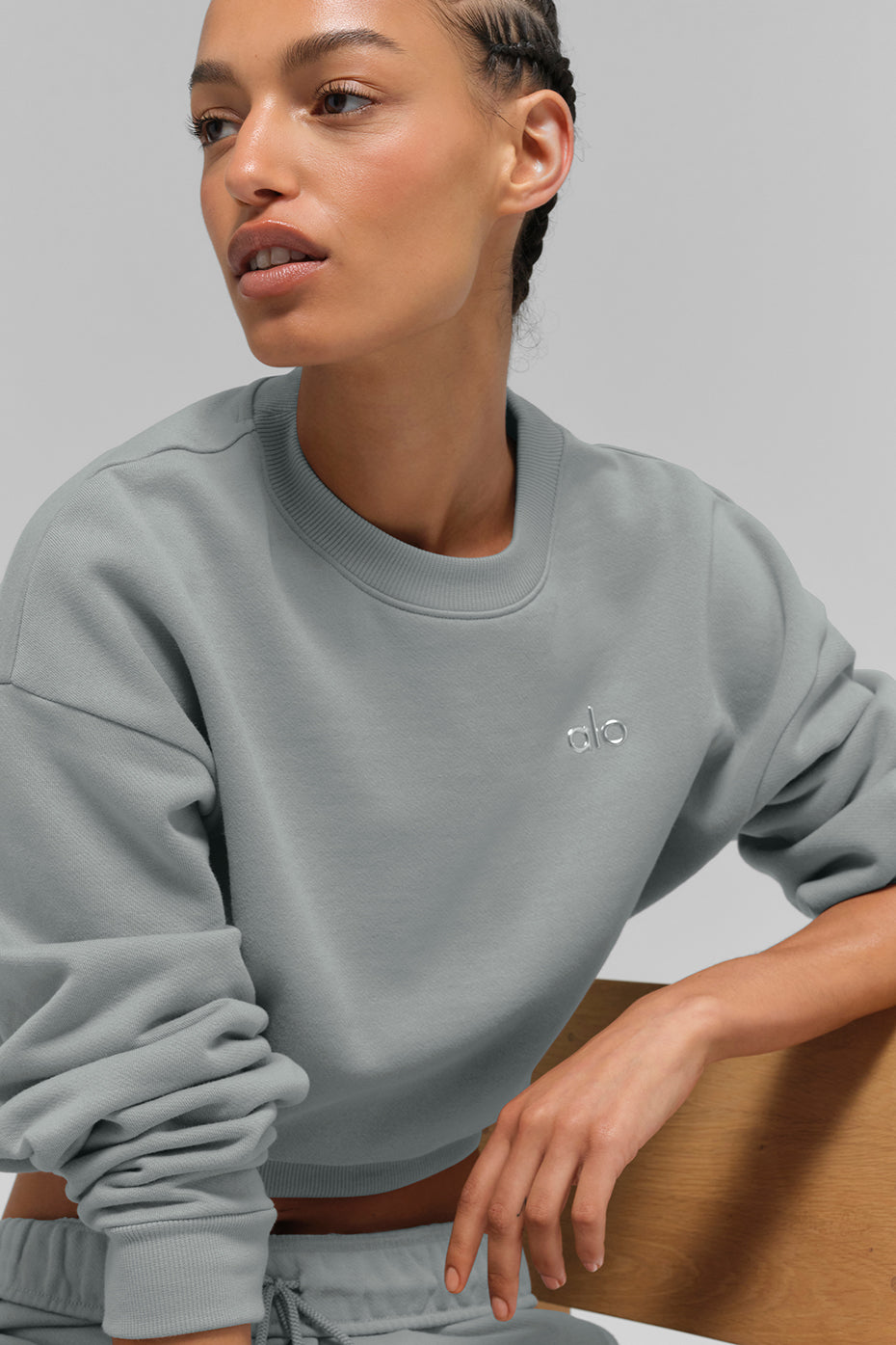 sweater Accolade Cropped Crew Neck "best-seller"