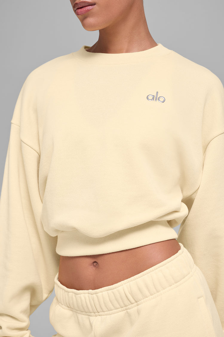 sweater Accolade Cropped Crewneck "NEW"
