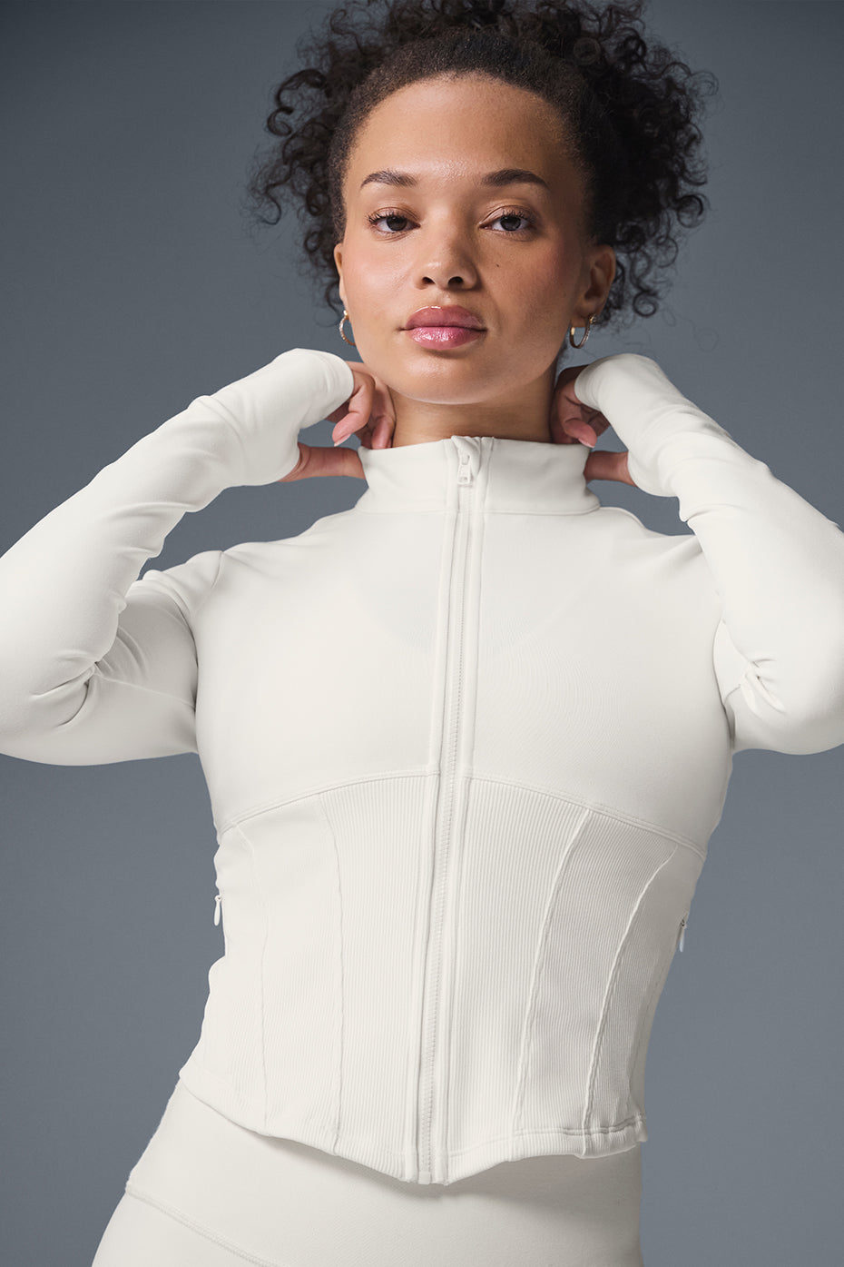 jacket corset Airbrushed full zip "best-seller"