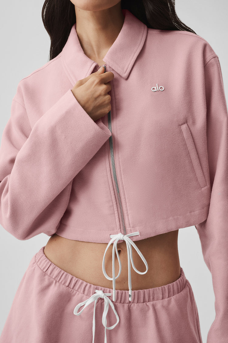 Cropped Fan Favorite Full Zip Jacket "new"