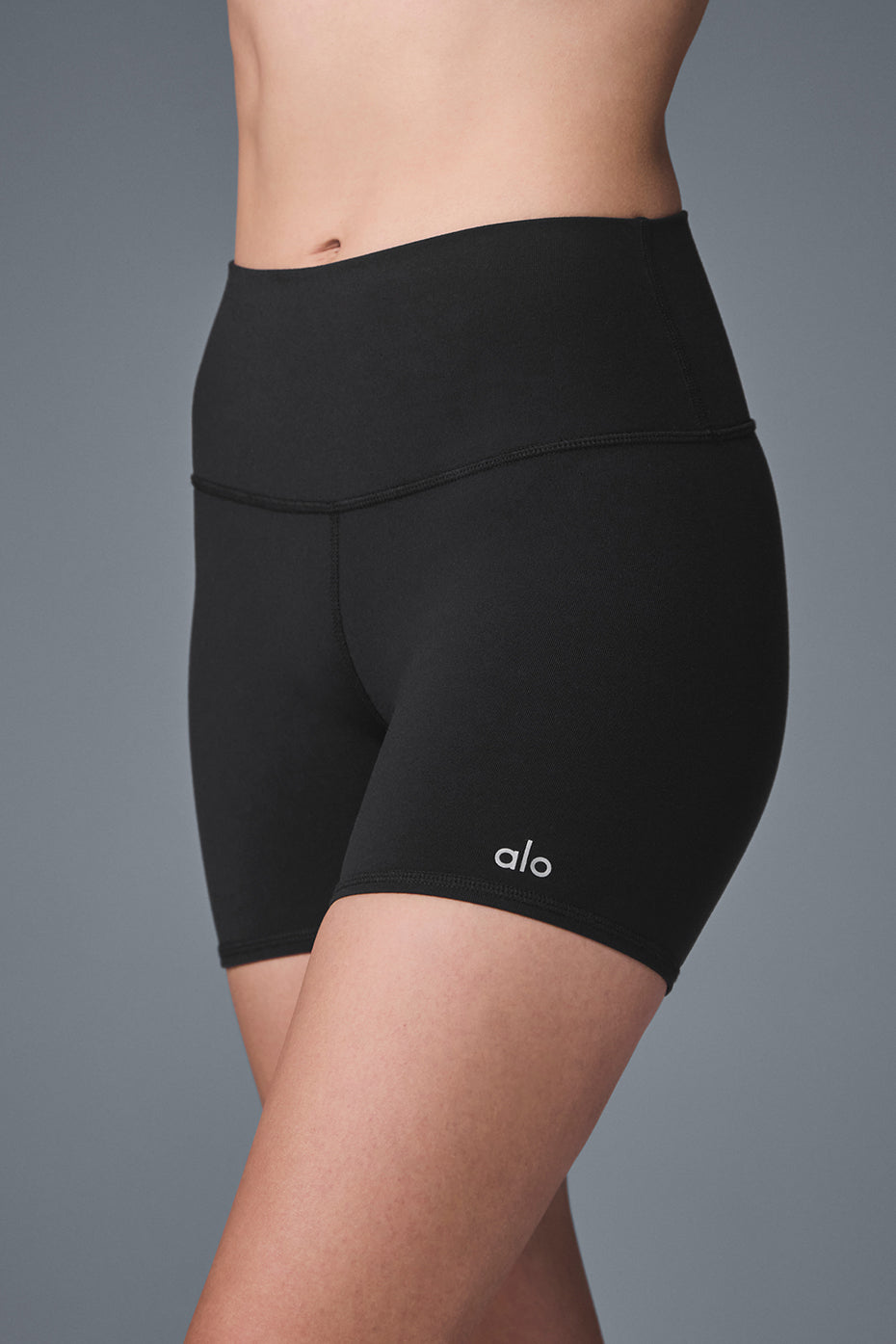 short biker High-Waist Airbrush 5"