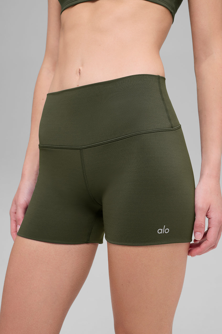 short ALO Softsculpt Precision High-Waist 3"