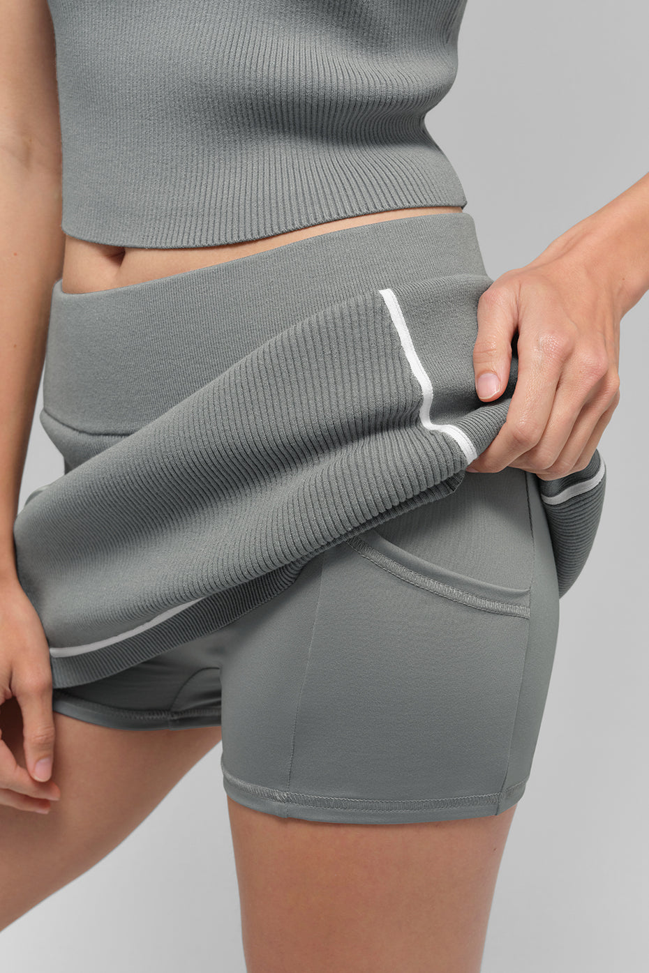 skirt Mini Highline ribbed knit "new" "out of stock"