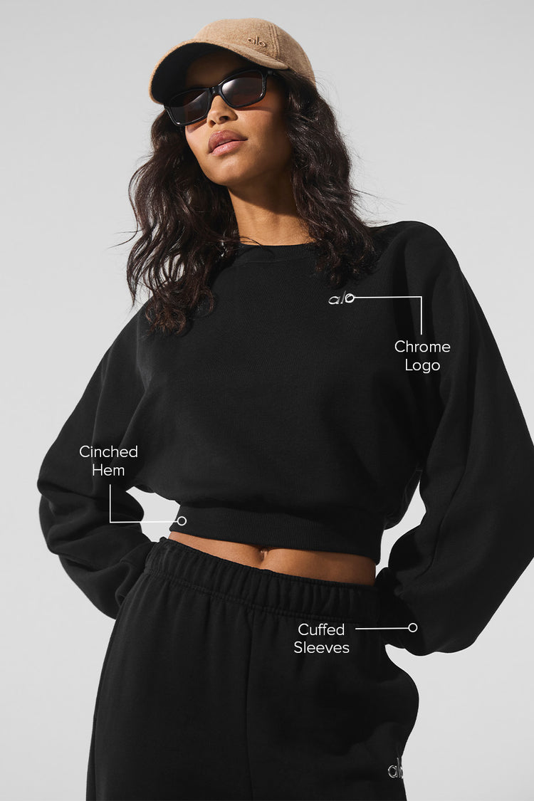 sweater Accolade Cropped Crewneck "NEW"