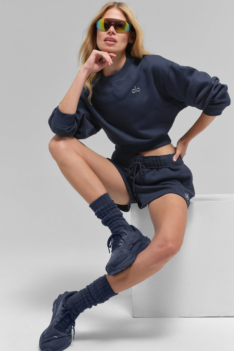 sweater Accolade  Cropped Crew Neck "best-seller"