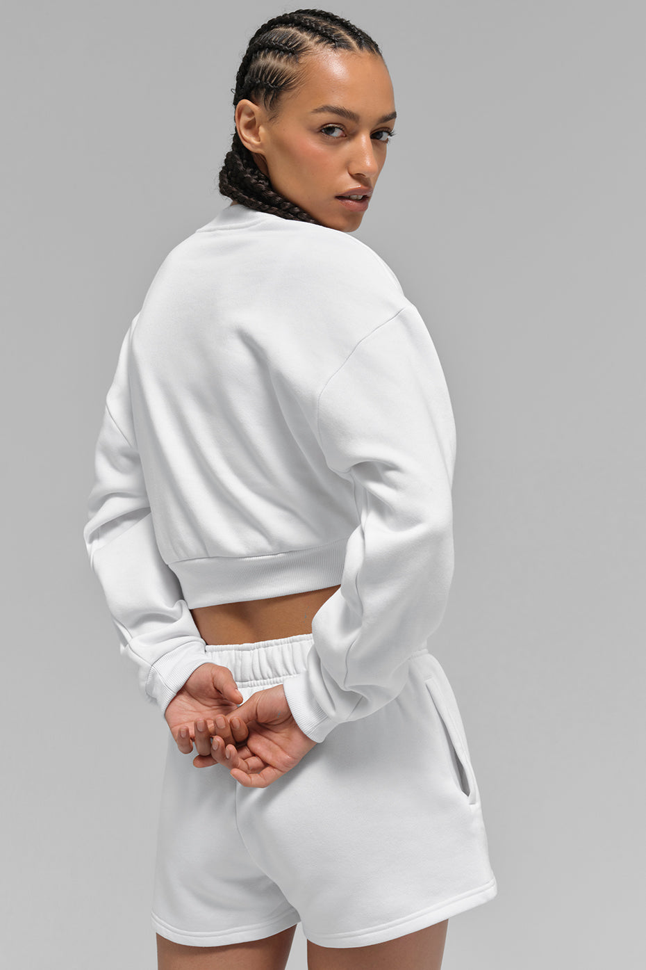 sweater Accolade  Cropped Crew Neck "best-seller"