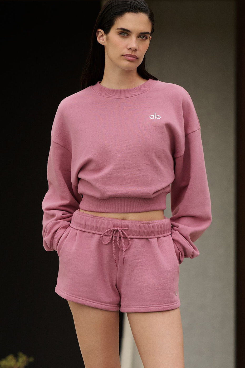 sweater Accolade  Cropped Crew Neck "best-seller"