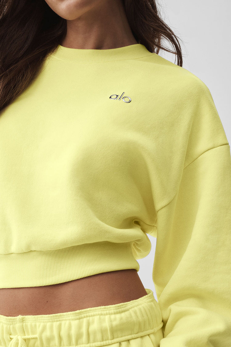 sweater Accolade Cropped Crewneck "NEW"