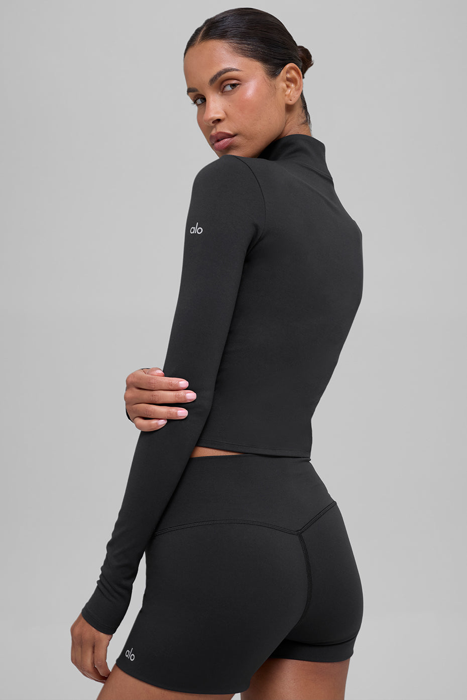sweater ALO Softsculpt Precision 1/4 Zip Long Sleeve "OUT OF STOCK"