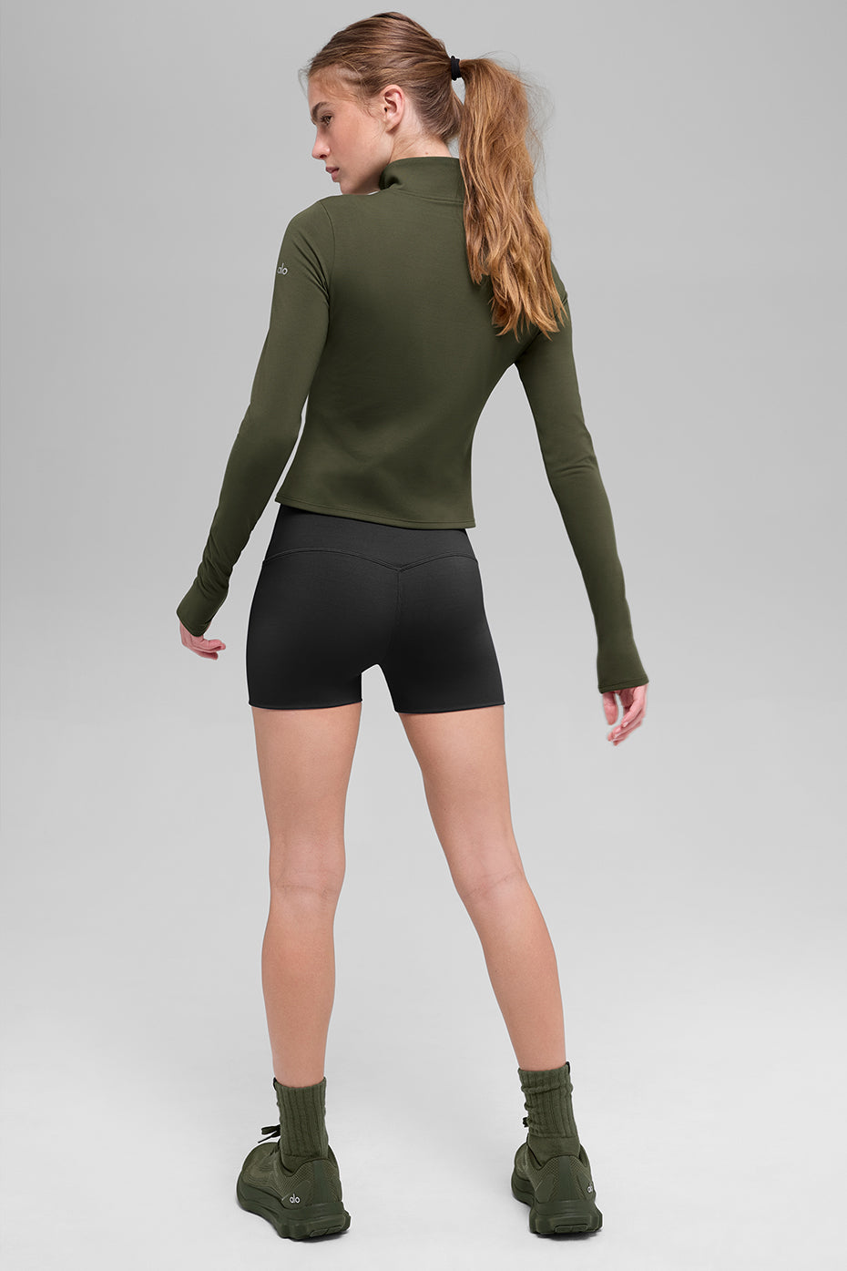 sweater ALO Softsculpt Precision 1/4 Zip Long Sleeve "OUT OF STOCK"