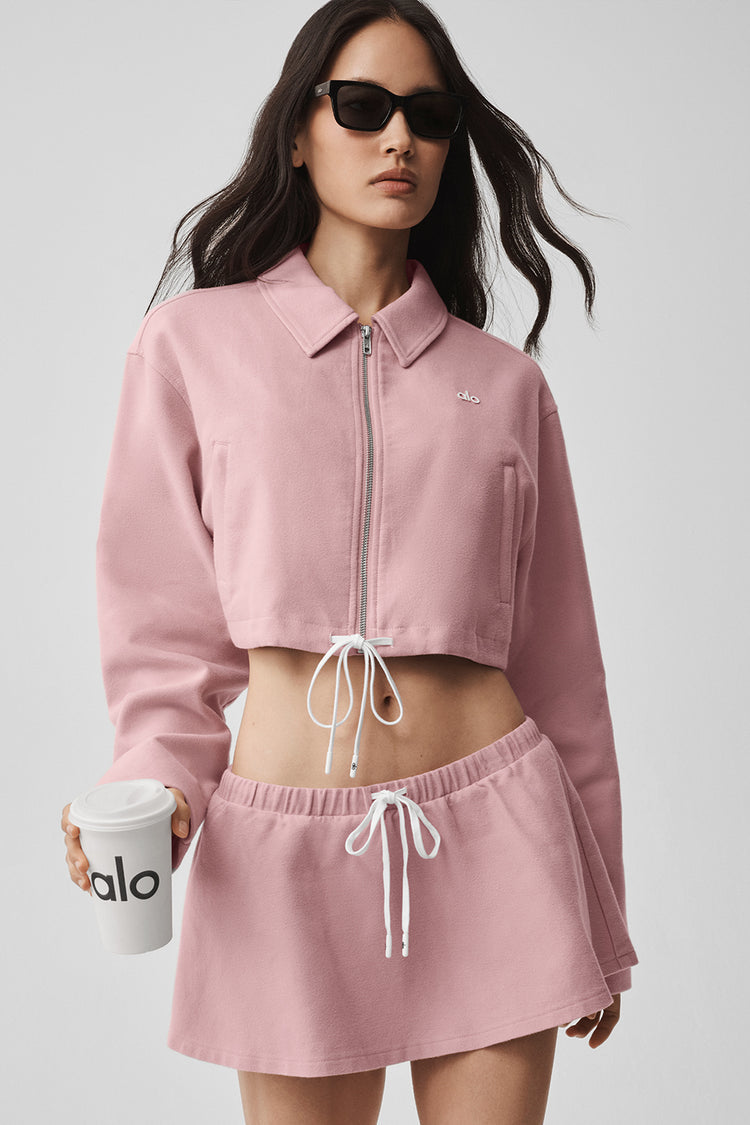 Cropped Fan Favorite Full Zip Jacket "new"