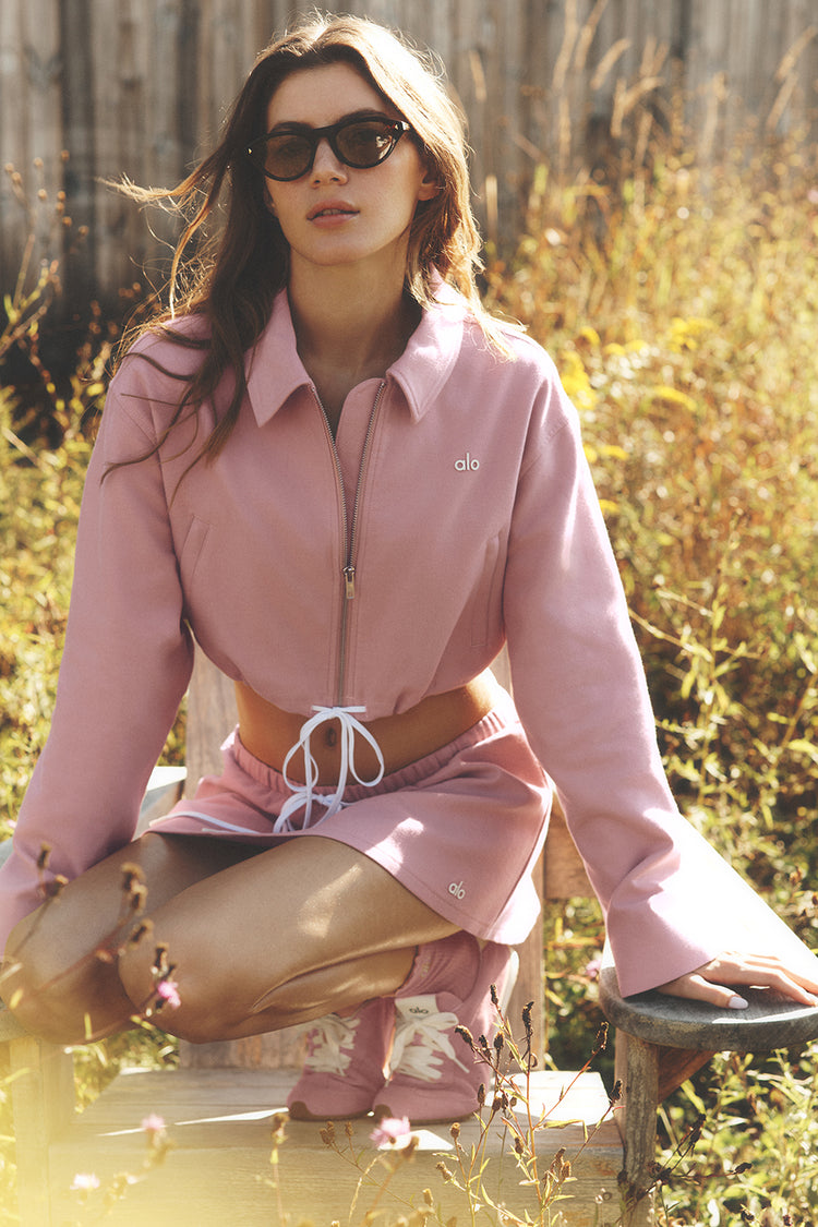 Cropped Fan Favorite Full Zip Jacket "new"