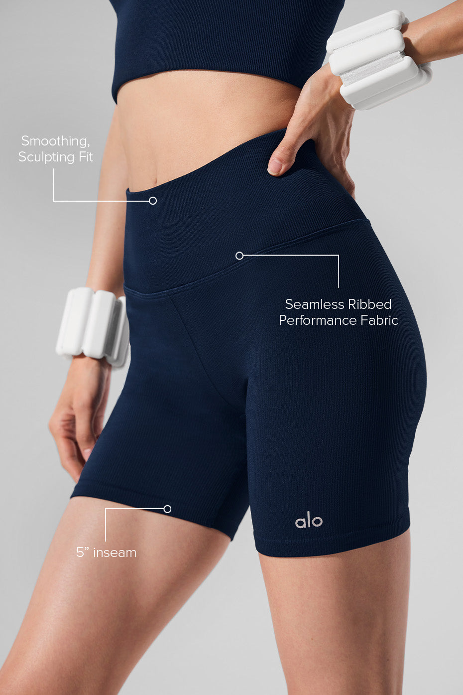 short Favorite 5" Seamless Ribbed "best-seller"