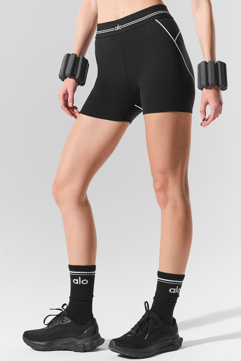 Shorts Airbrush Heart Throb HIGH WAIST 10"